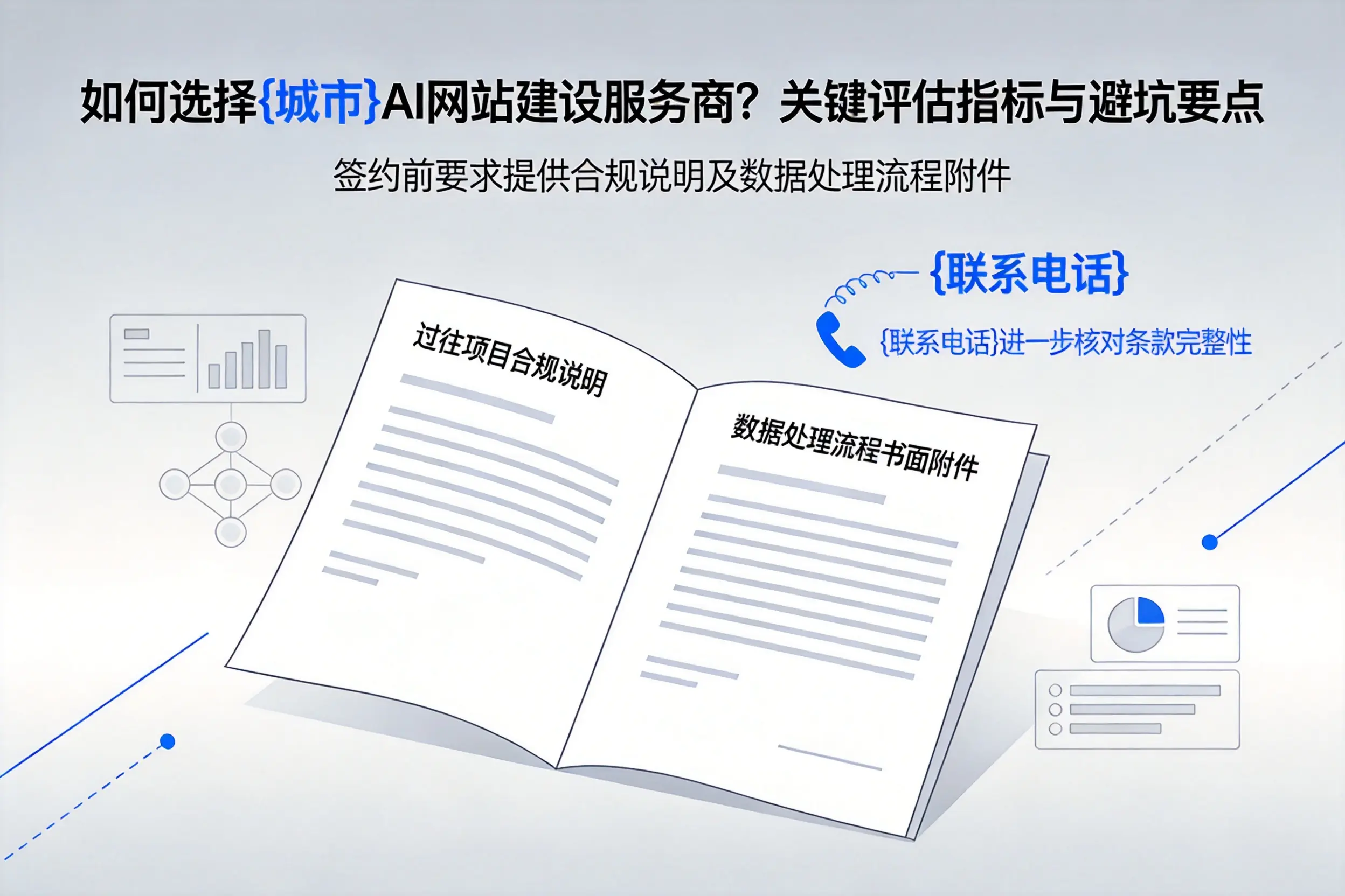 如何选择鹤壁AI网站建设服务商?关键评估指标与避坑要点