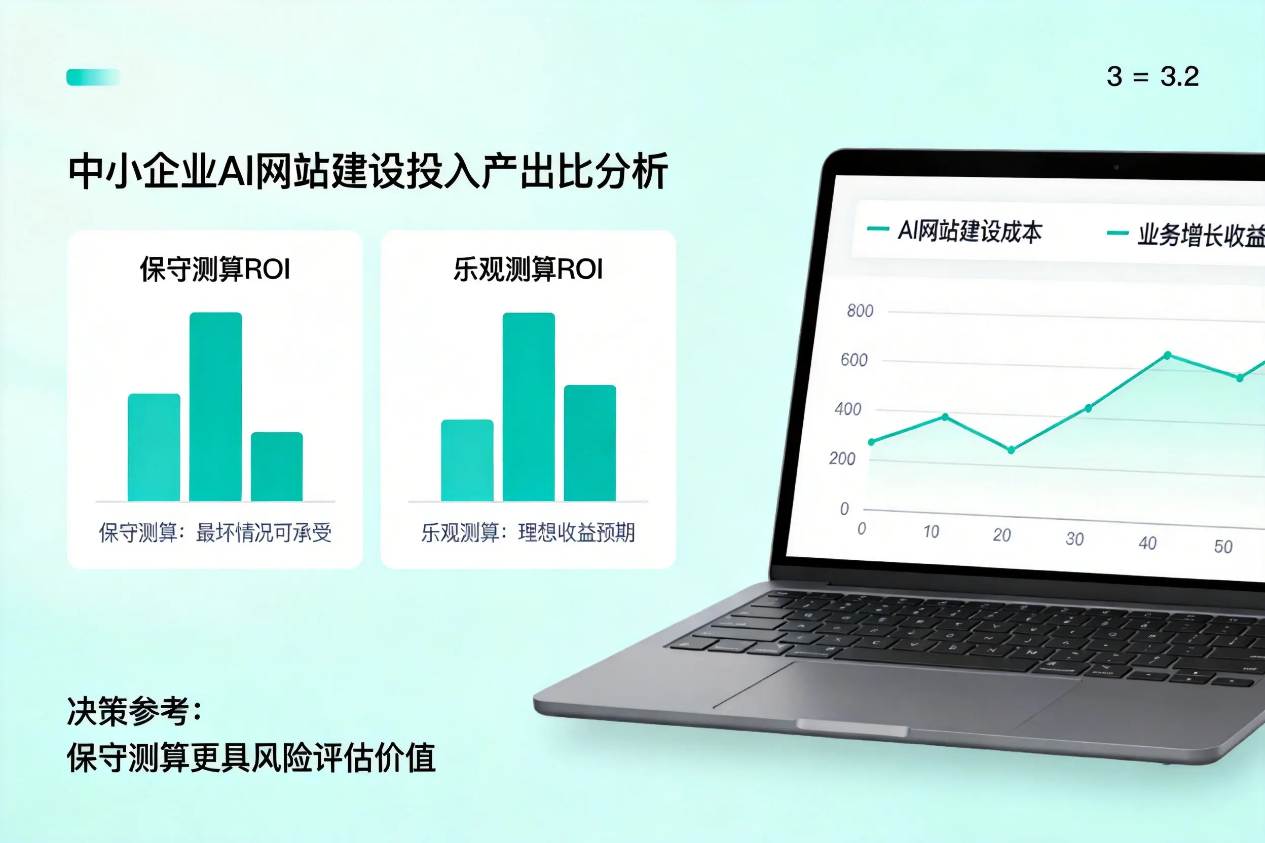 鹤壁中小企业AI网站建设投入产出比怎么算?先看这份分析