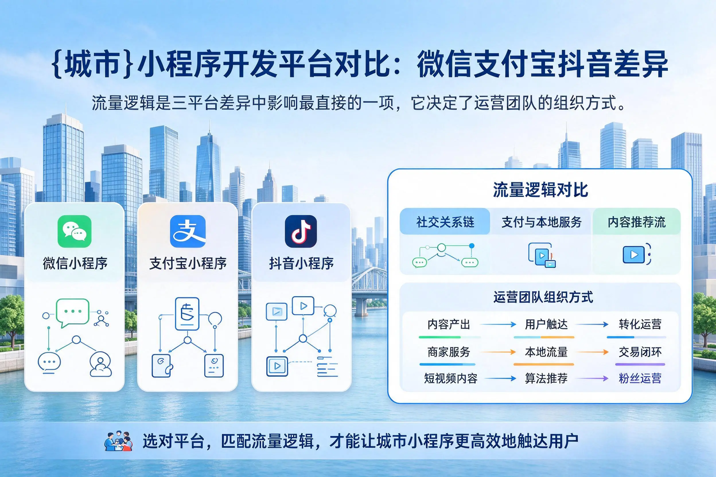 鹤壁小程序开发平台对比:微信支付宝抖音差异