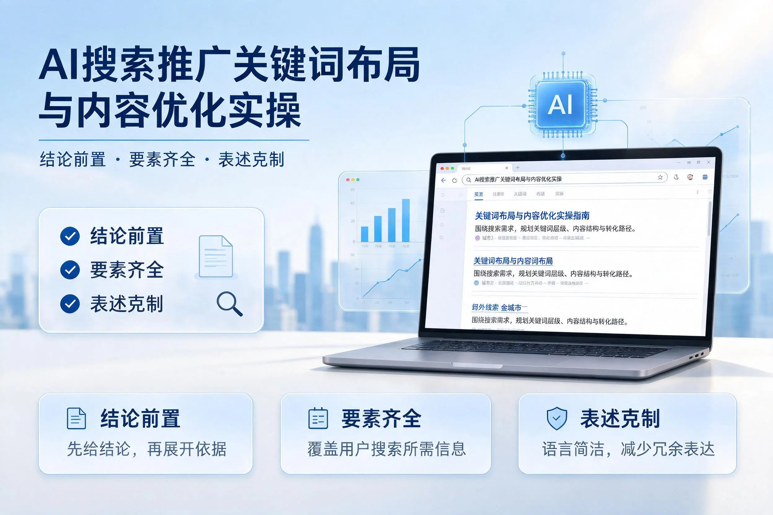 鹤壁AI搜索推广关键词布局与内容优化实操